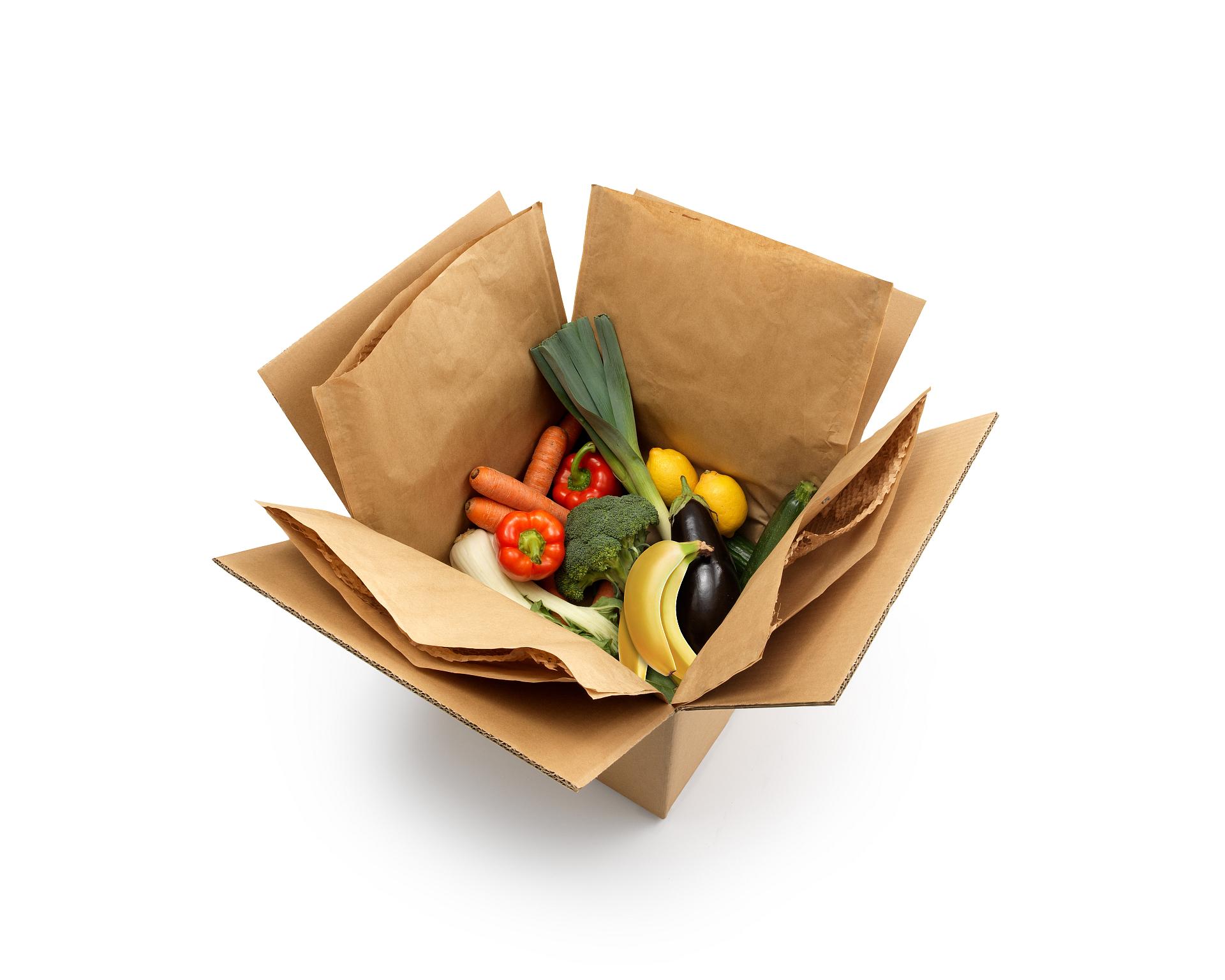 shipping fruits with paper insulation